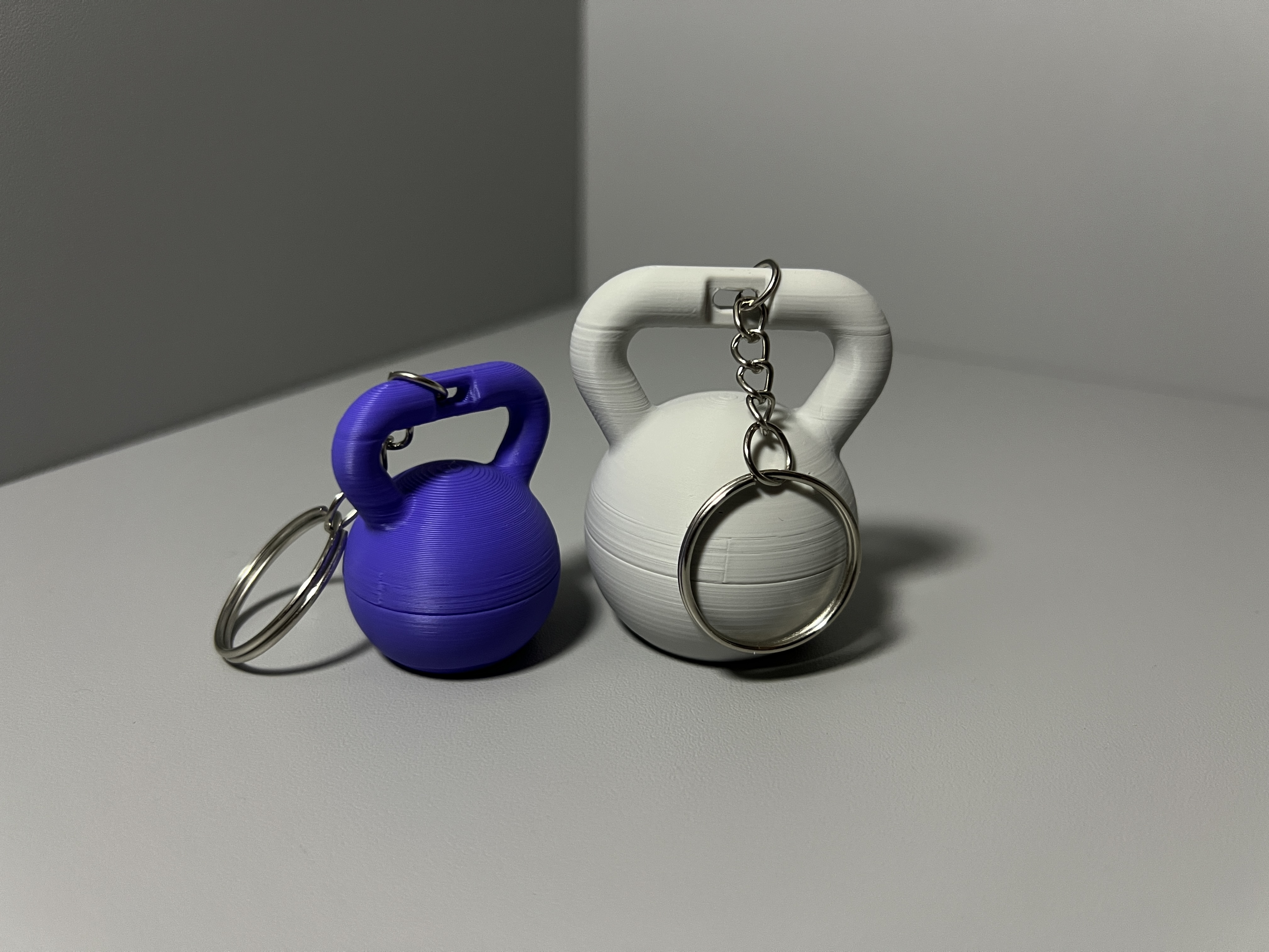 Gym Kettlebell Keychain 4