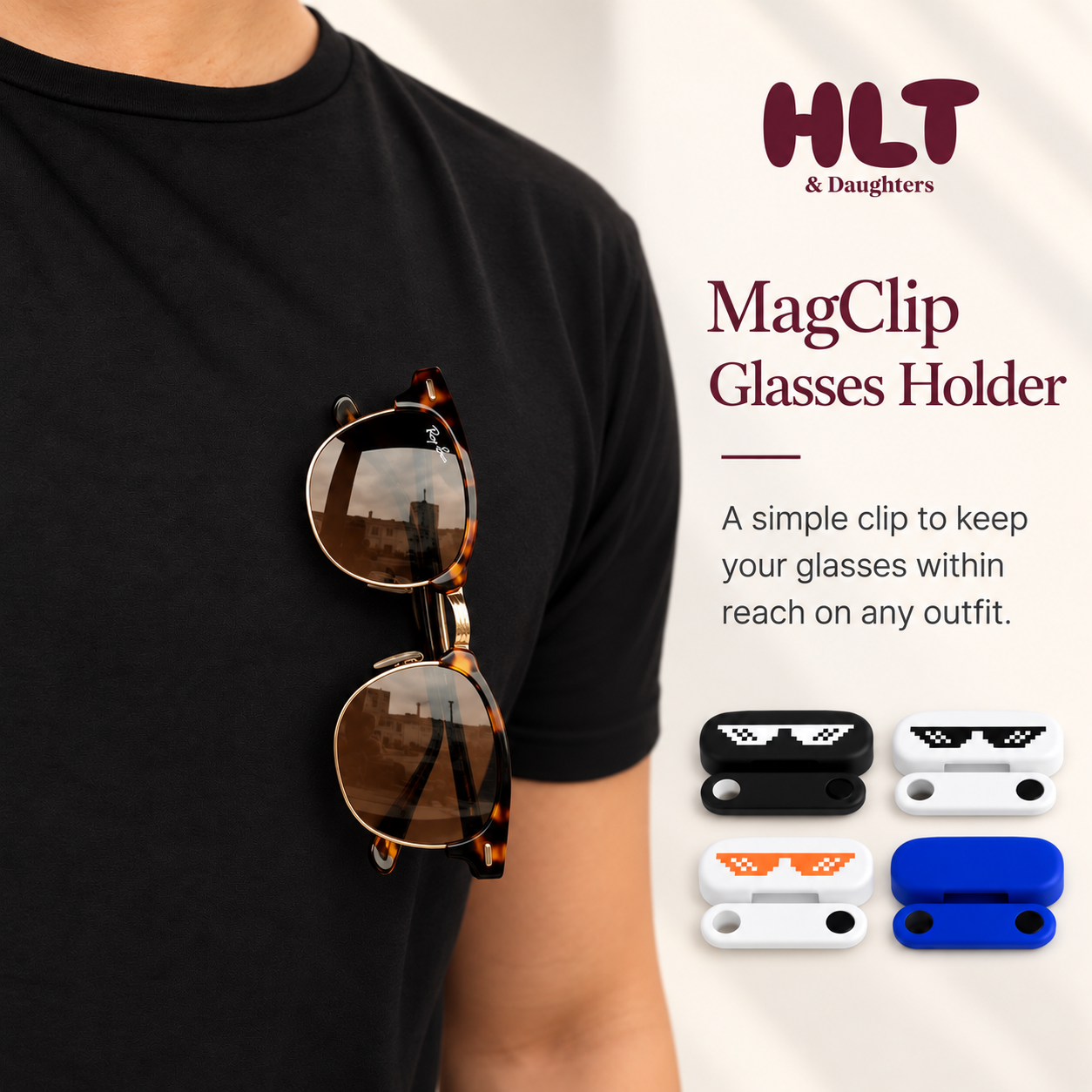 MagClip Glasses Holder 1